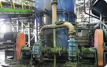 ZJ Slurry Pump in Sugar Plant